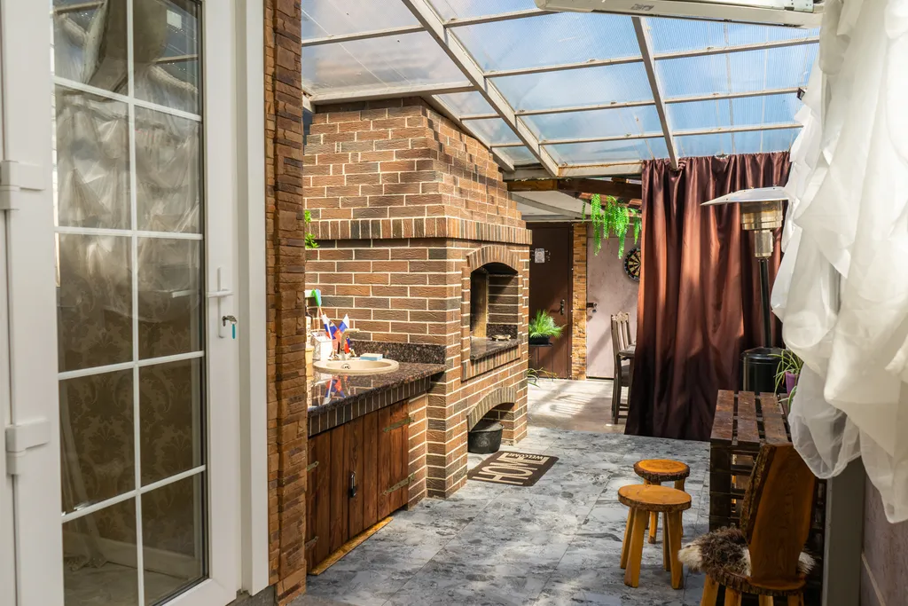 Дом для отдыха с выходом в реку