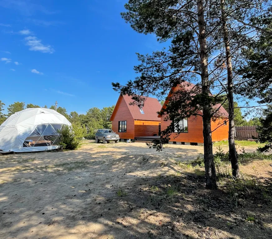 Домик на Байкале в скандинавском стиле