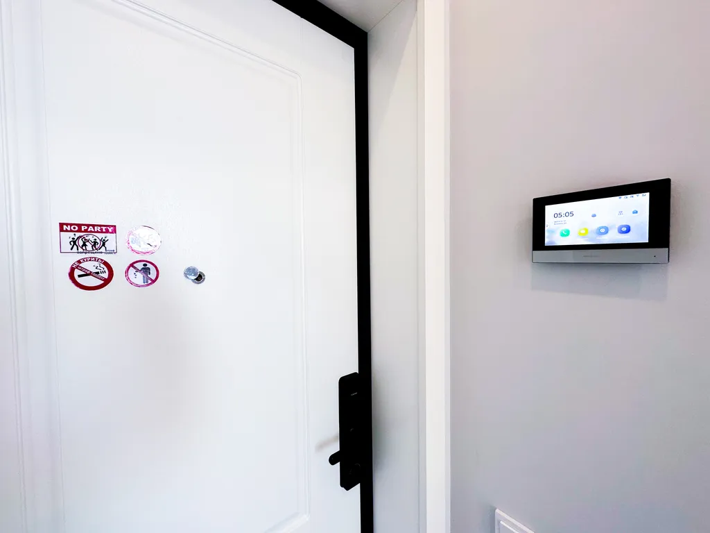 Уютный апартамент с видом с 22 этажа на город