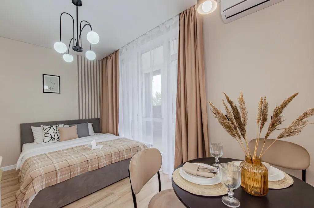 Квартира Уютная студия в ЖК Открытие — аренда посуточно в Казань