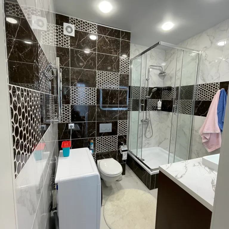 Квартира с красивым видом на вечерний Минск мир