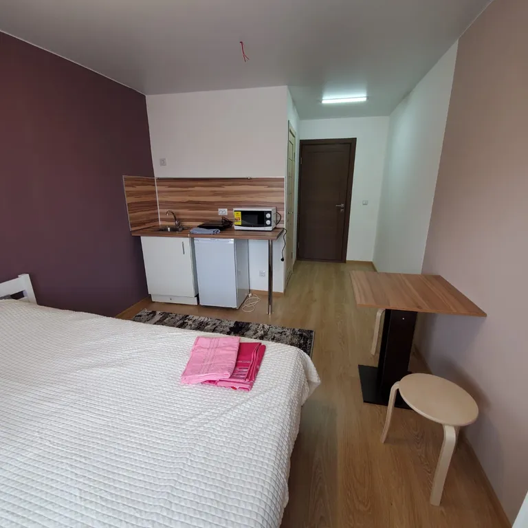 Апартаменты " Как дома" Студия 12 рядом с университетом.