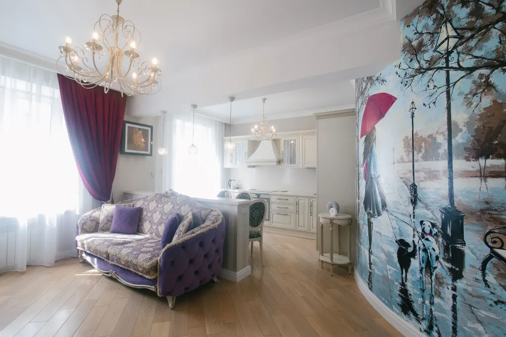 Большая квартира с видом на Храм!