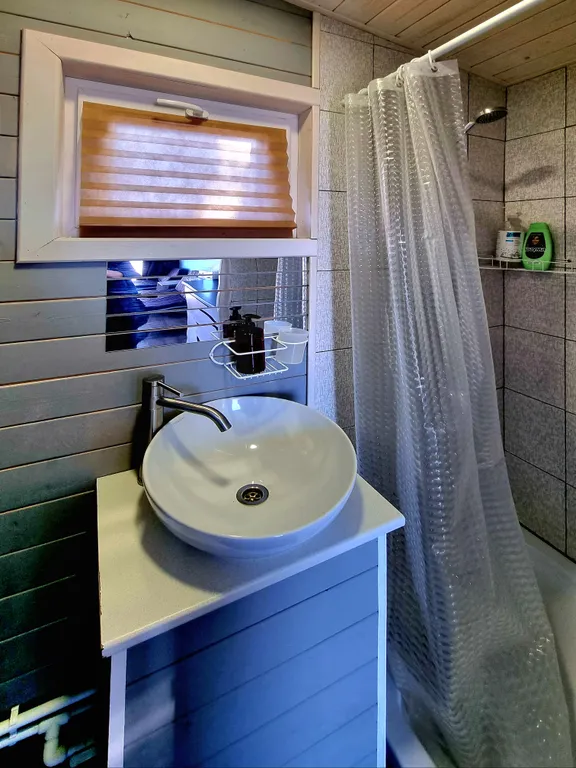 Домик в горах с панорамным видом и всеми удобствами