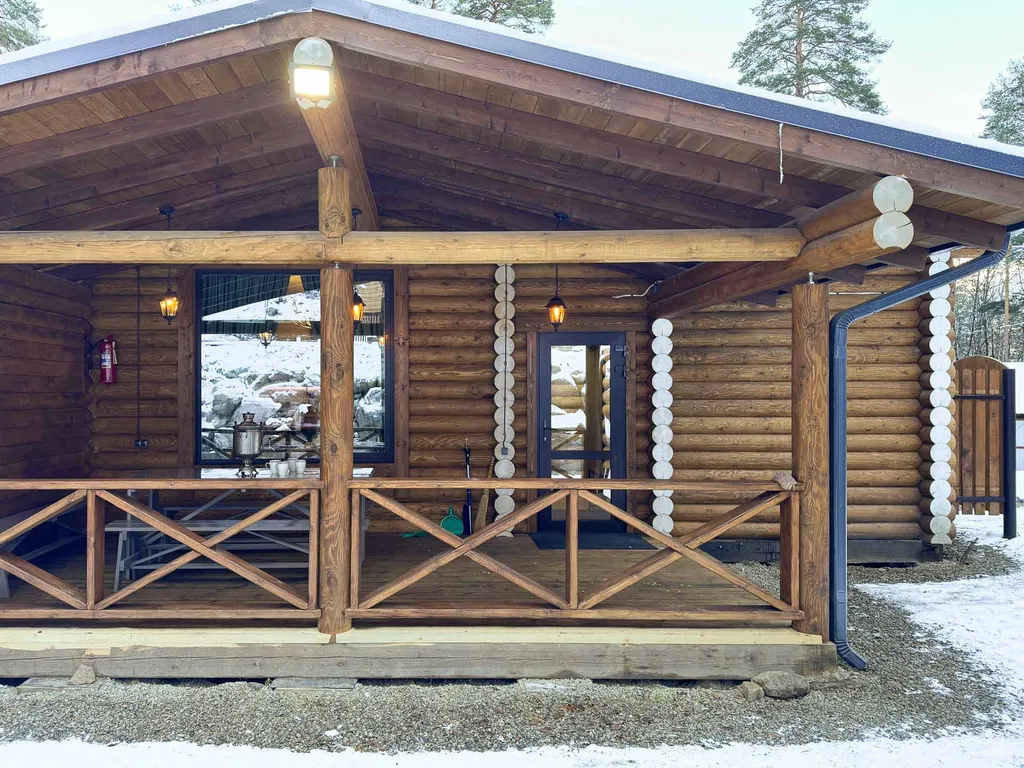 Жилой дом из сруба