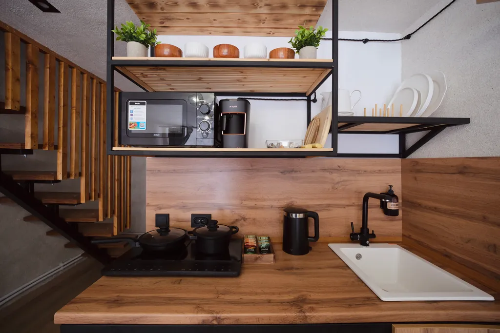 Двухэтажный дом с кухней 4