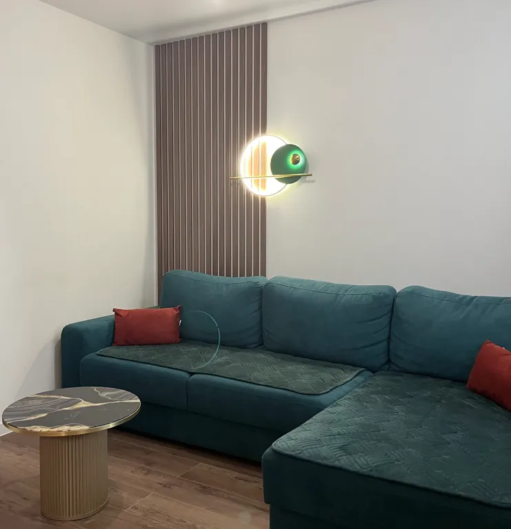 President lux с камином- однокомнатные апартаменты в центре города