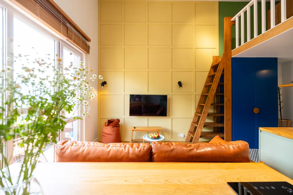 Двухуровневая квартира с видом на горы