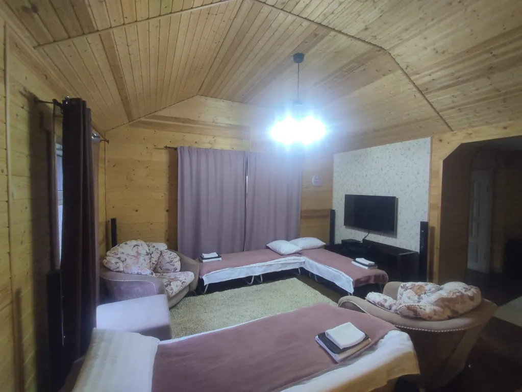 Эко-дом с видом на лес и горы