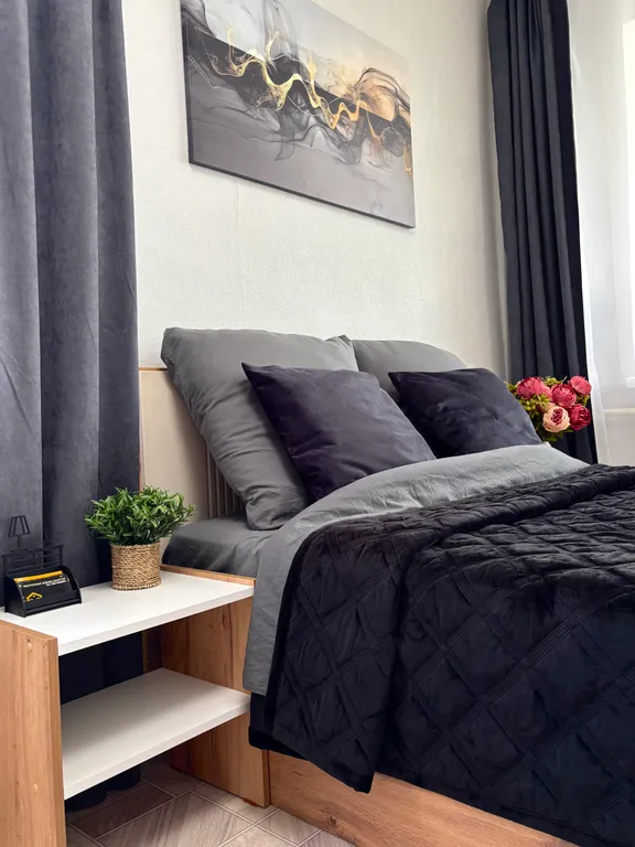 Светлая уютная теплая квартира