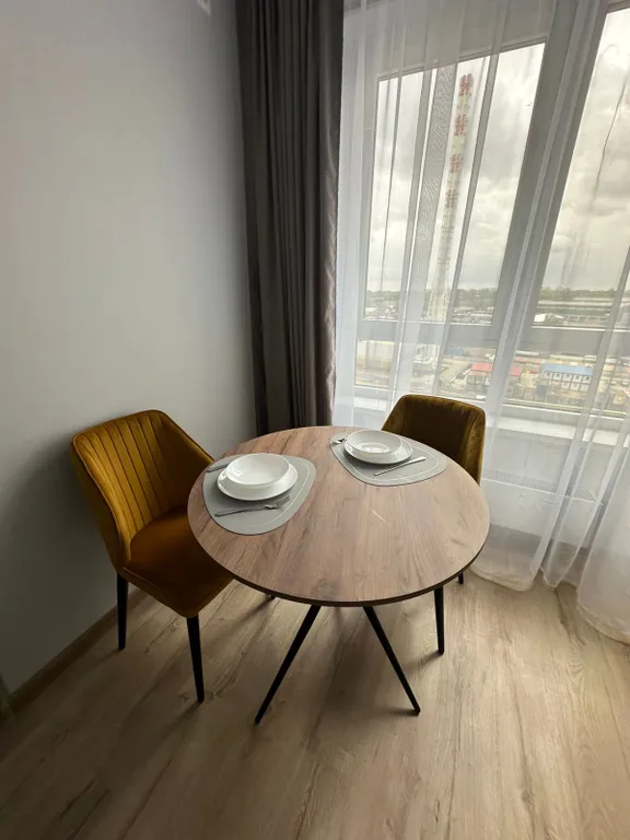 Уютная студия с балконом