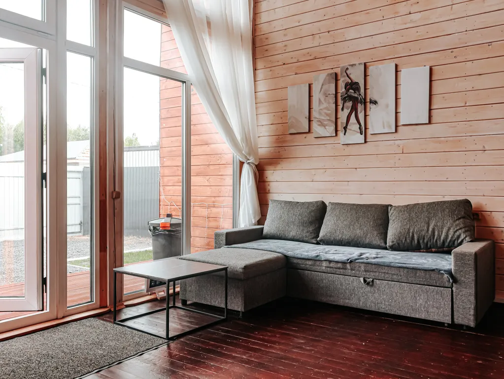 Барнхаус с баней и банным чаном