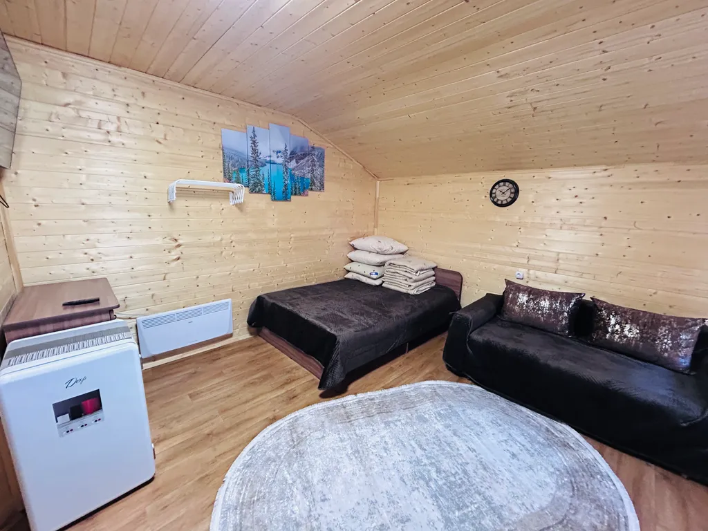 Новый деревянный домик