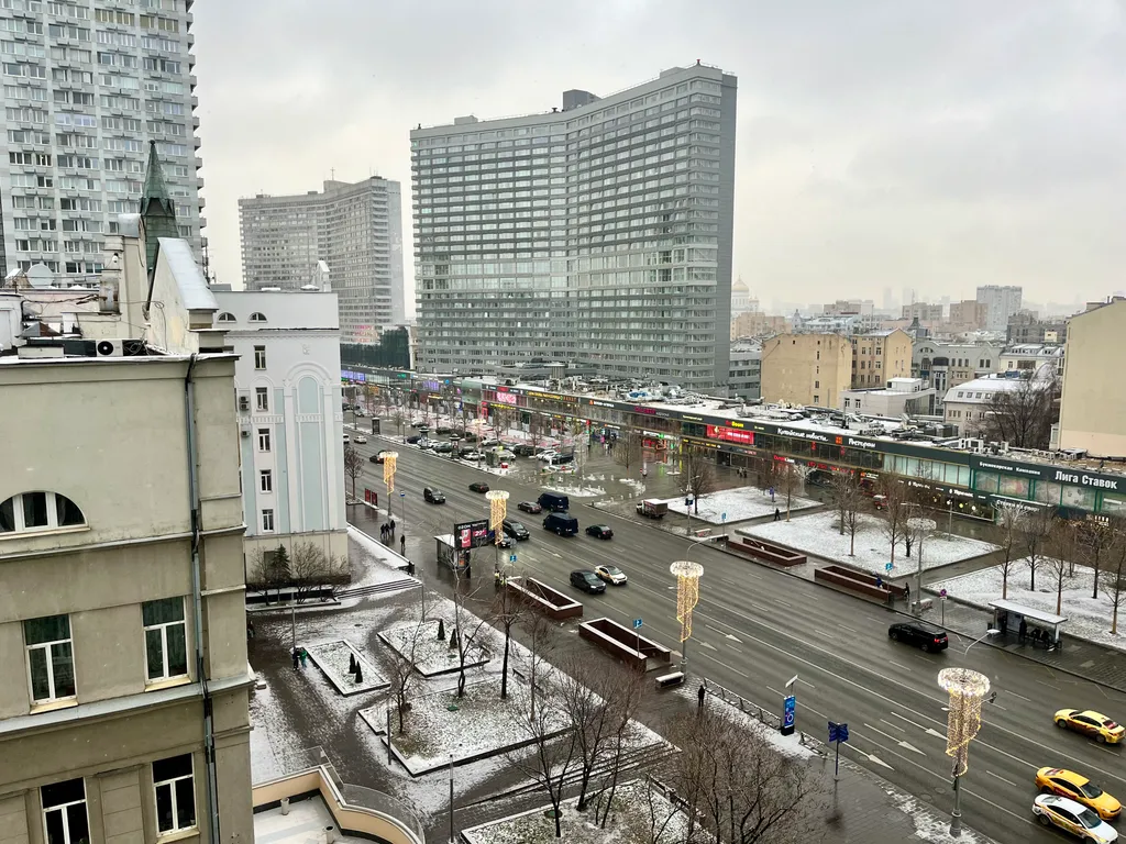 Квартира Двухкомнатная квартира с панорамным видом на Арбат — Москва