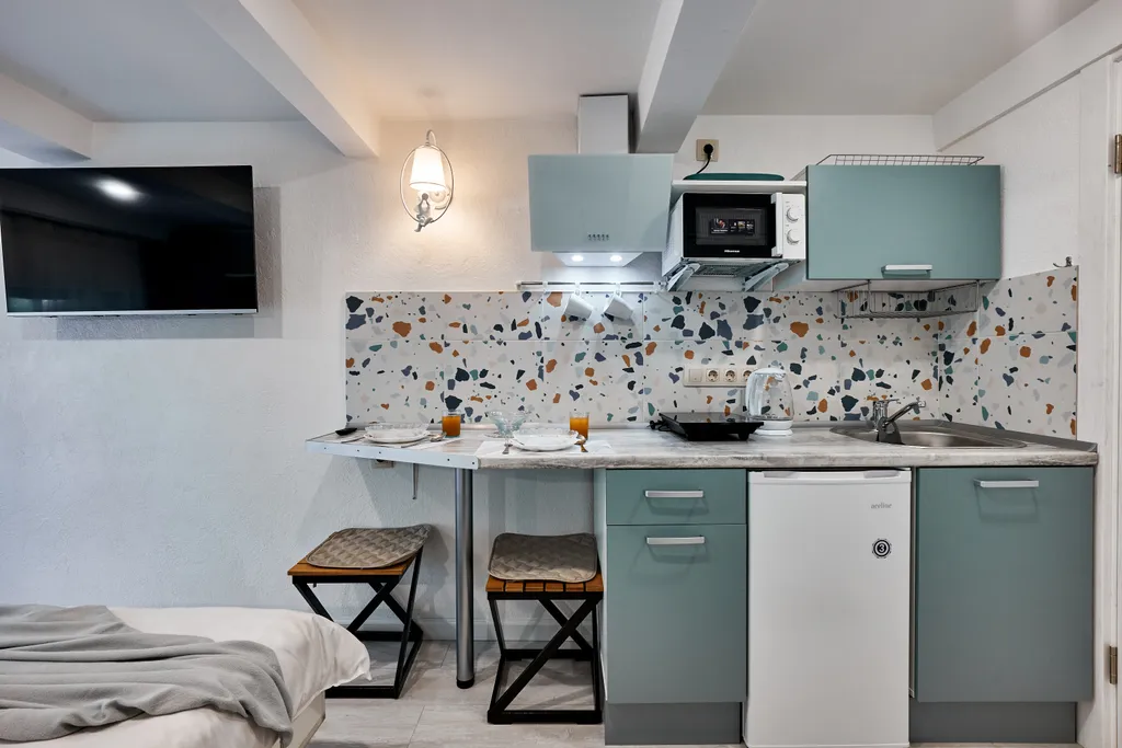 Квартира Апартаменты в зеленых тонах — Москва