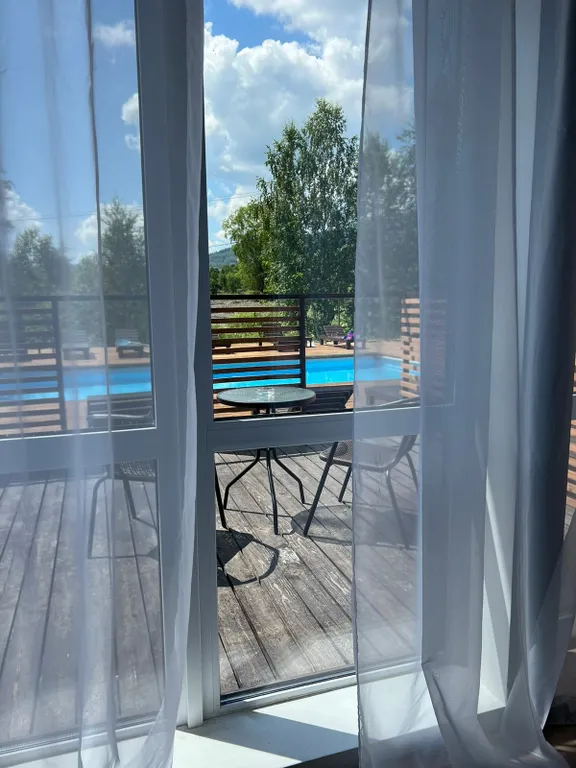 целый дом по цене двухместного номера. бесплатный трансфер до горы