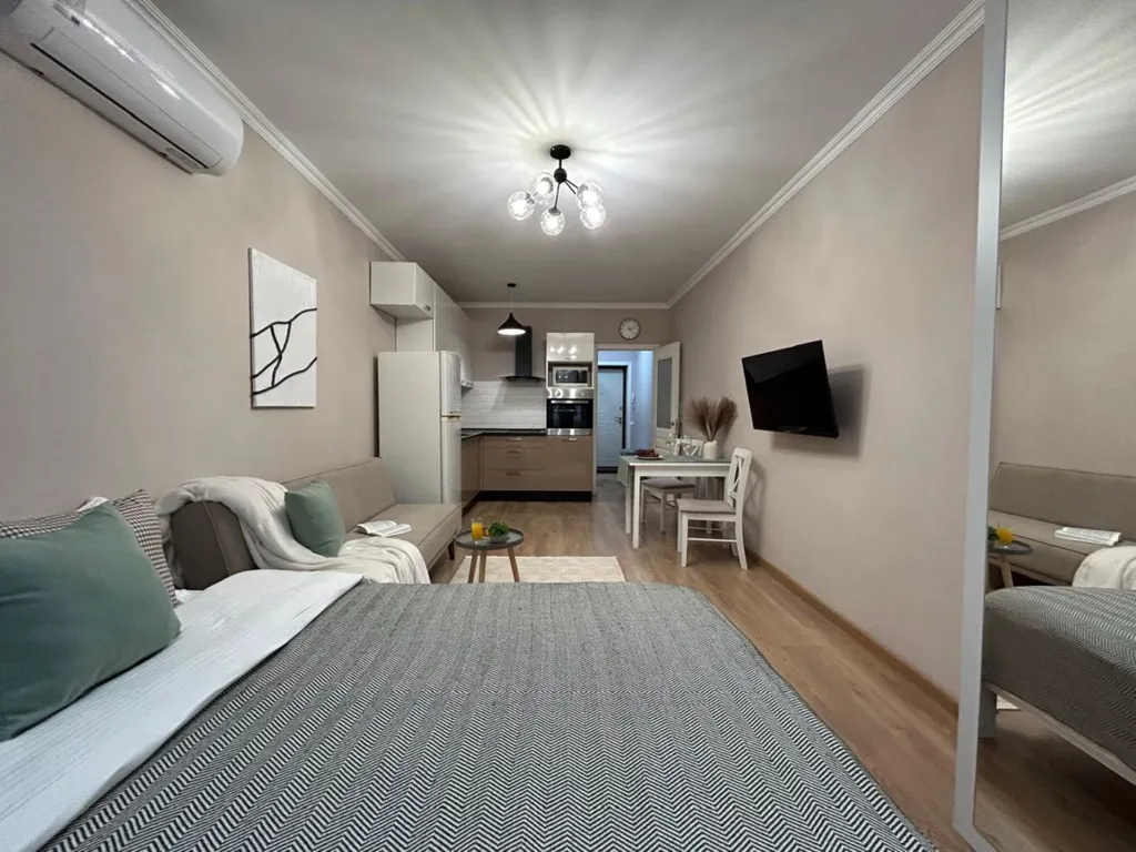 Нежная и уютная студия Кашемир в сердце города