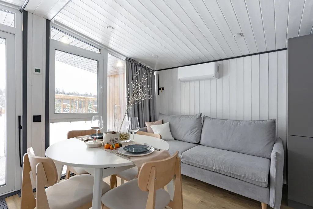 Семейный коттедж с 1 спальней