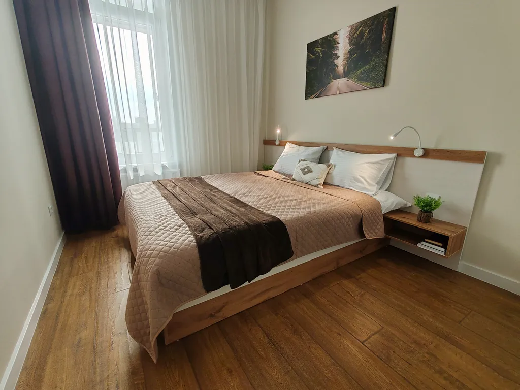 Уникальная 2-к квартира с чудесным видом на город с 14 этаже в ЖК Онегин — аренда посуточно в Петрозаводск