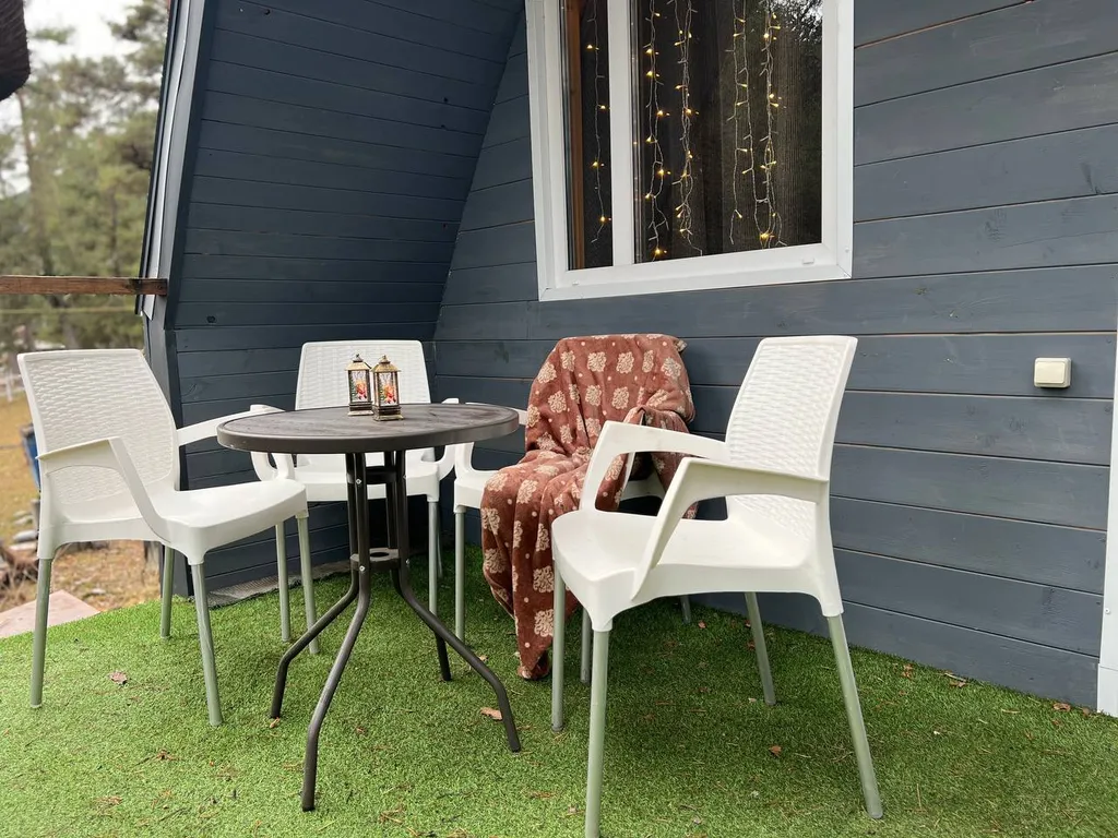 Коттедж Коттедж А-фрейм Серый — Архыз