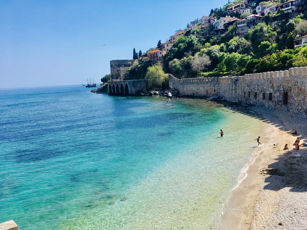 Семейные апартаменты 2+1, Elite Marine Residence, Kleopatra