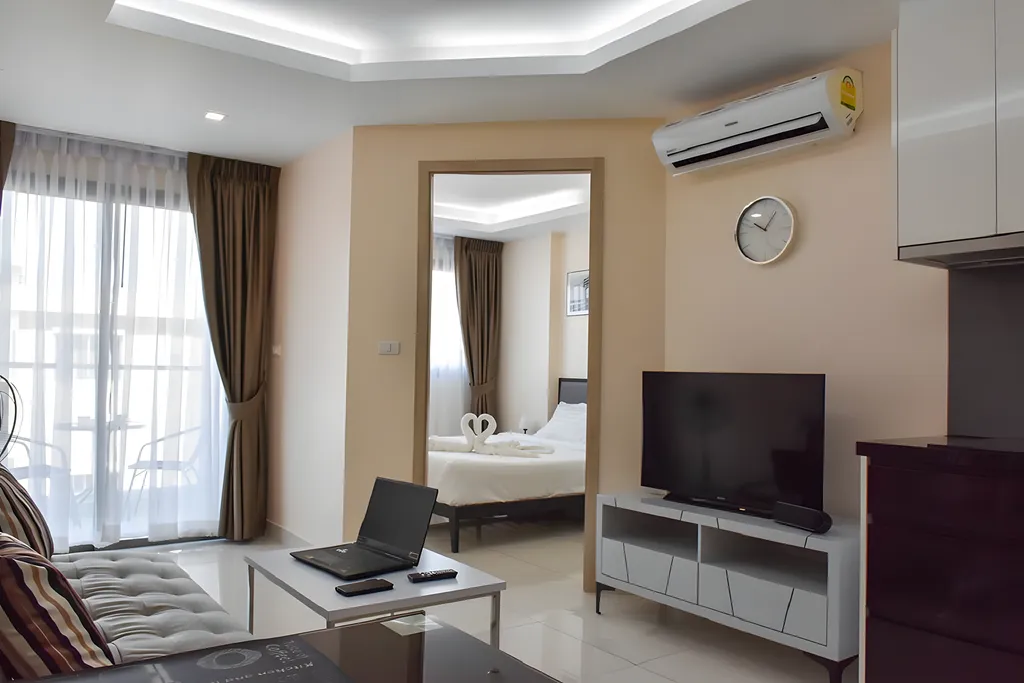 Квартира Water Park Premium Sea View Super Wi-fi 5G — аренда посуточно в Паттайя