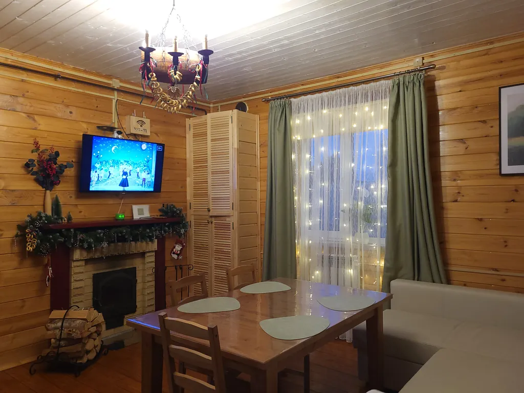 Коттедж Комфортный коттедж с баней, камином и мангальной зоной — Дракино