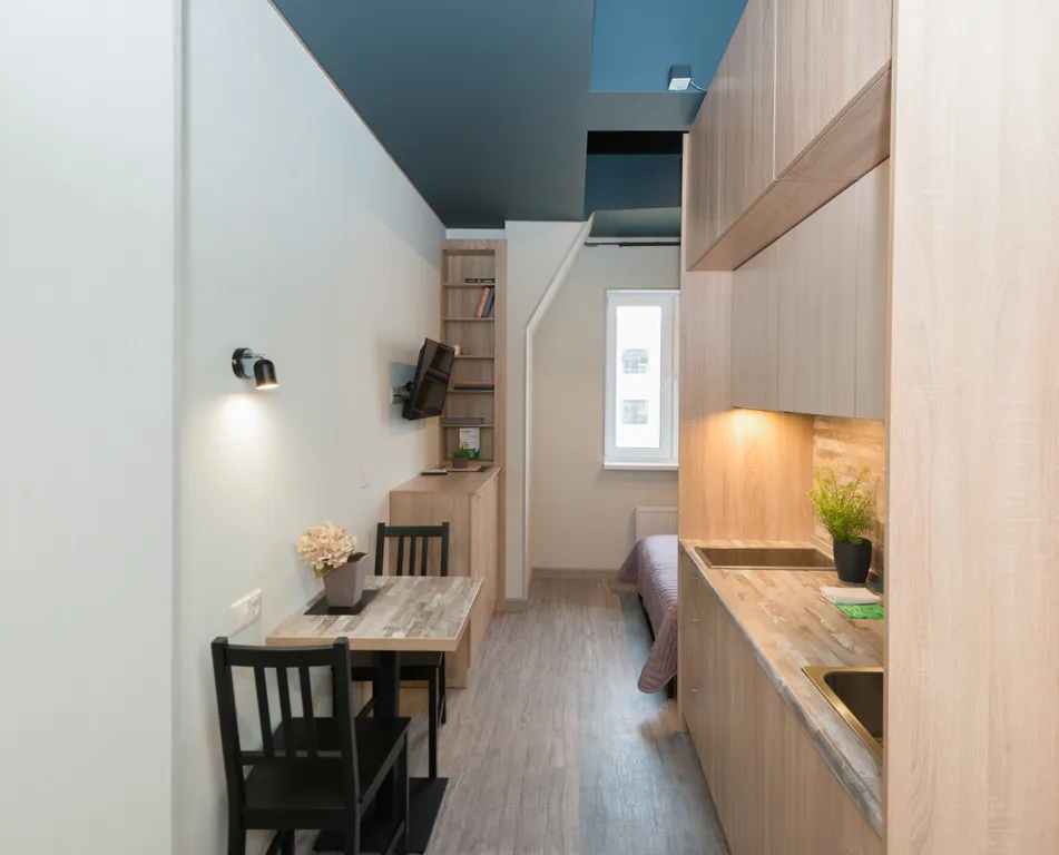 Квартира Квартира Уютная студия у метро с бесконтактным заездом, отчётными документами — Москва