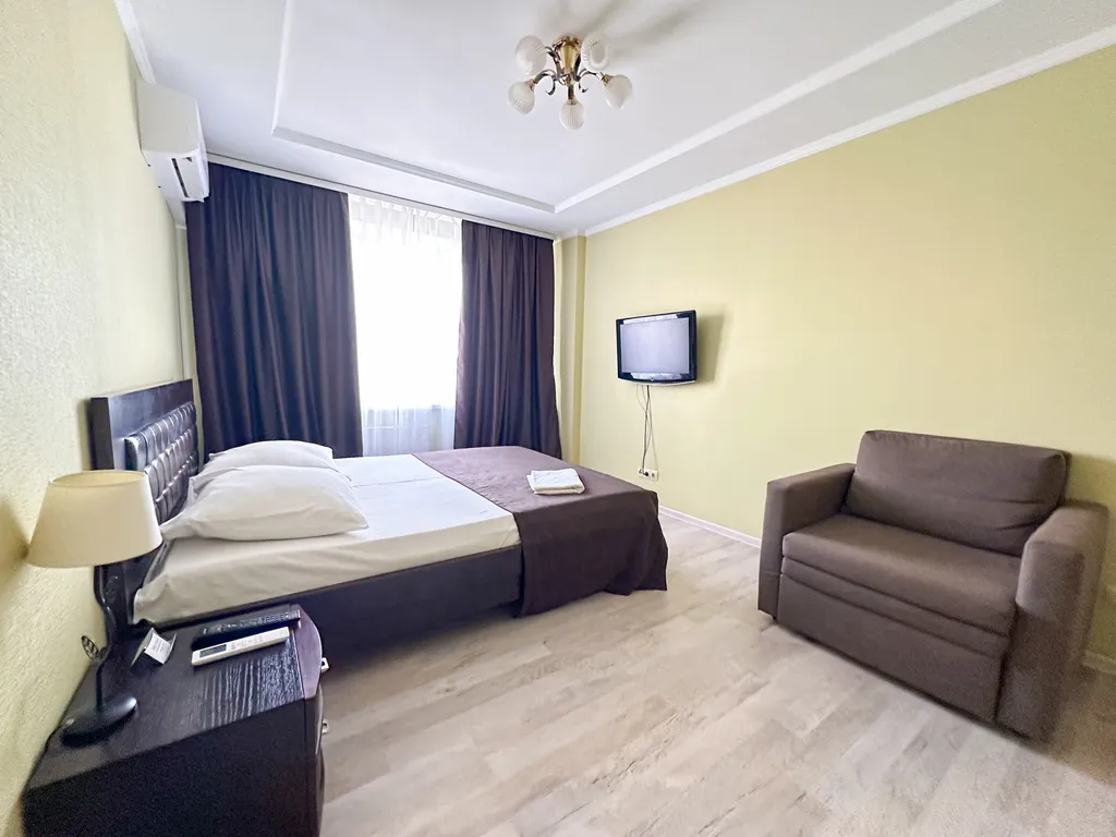 Уютные однокомнатные апартаменты рядом с ТЦ Парк Хаус