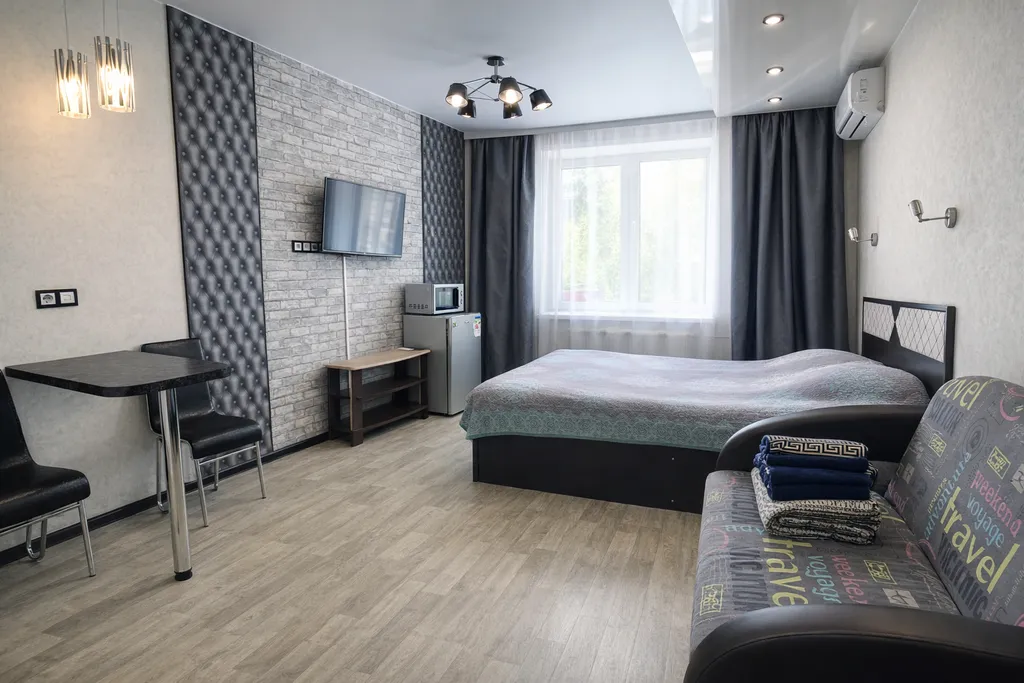 Квартира студия в центре города, рядом с набережной Амура — аренда посуточно в Благовещенск