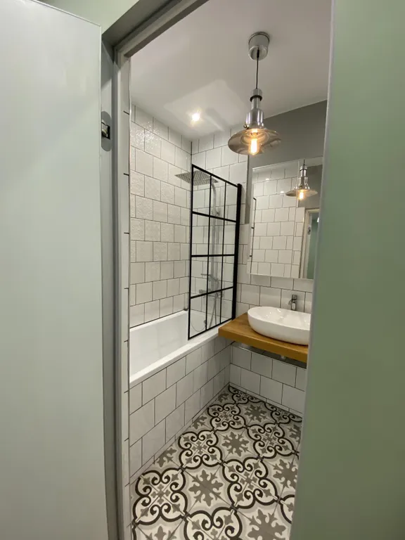 Зелёная студия в элитном доме города