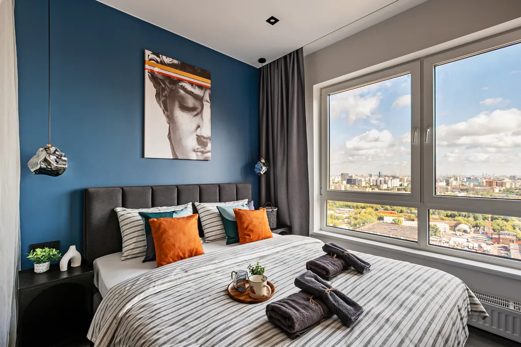 Квартира Квартира Great view 27 floor apartment 5 min walk to Butyrskaya metro — Москва