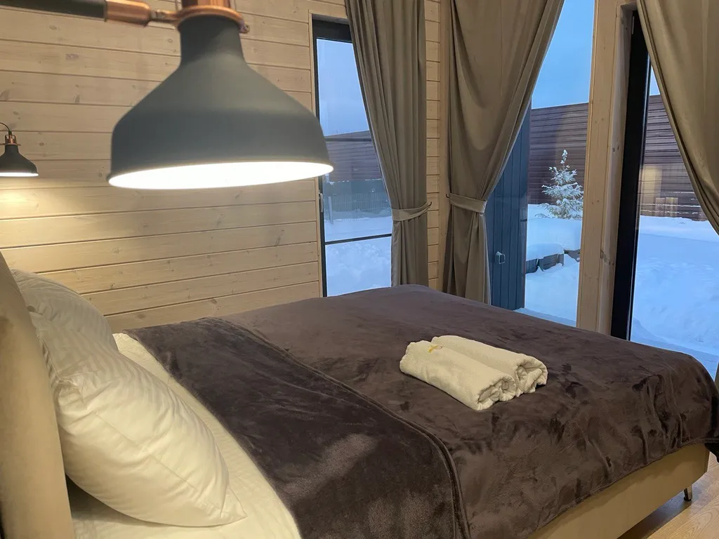 Коттедж Дом с панорамными окнами рядом с Можайским морем — Можайск