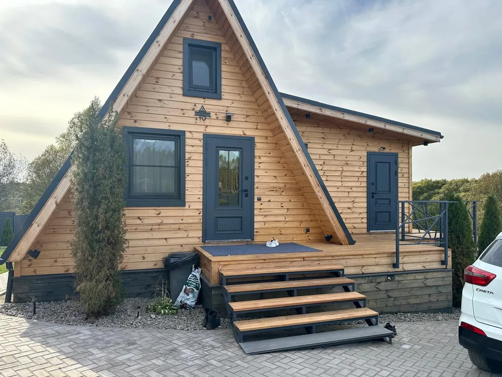 Коттедж Шале у озера — аренда посуточно в Тула