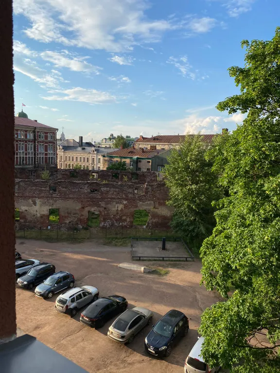 Студия в центре старого города с видом на Часовую Башню