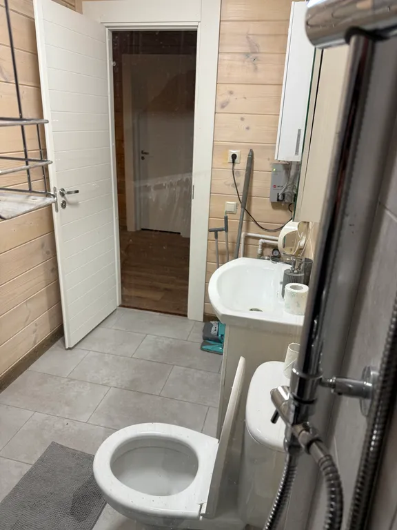 Дом из клееного бруса с панорамным видом