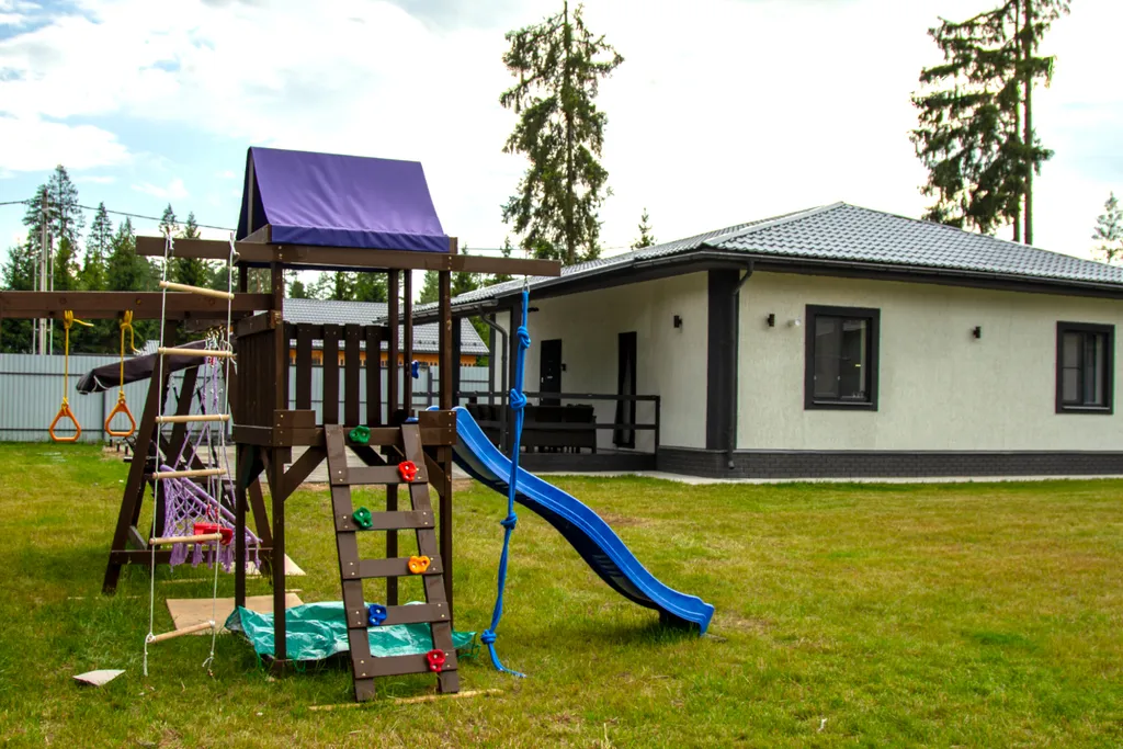 Уютный дом с баней и чаном