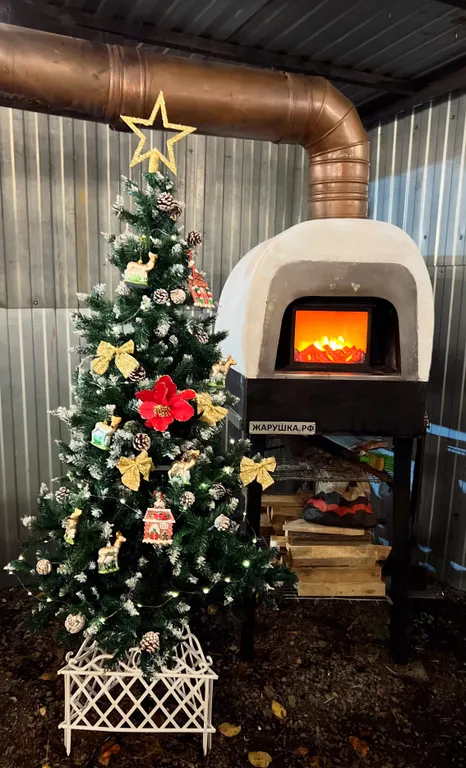 Волшебный дом у Волги в Казани: тёплый уют, мангал-зона и проектор