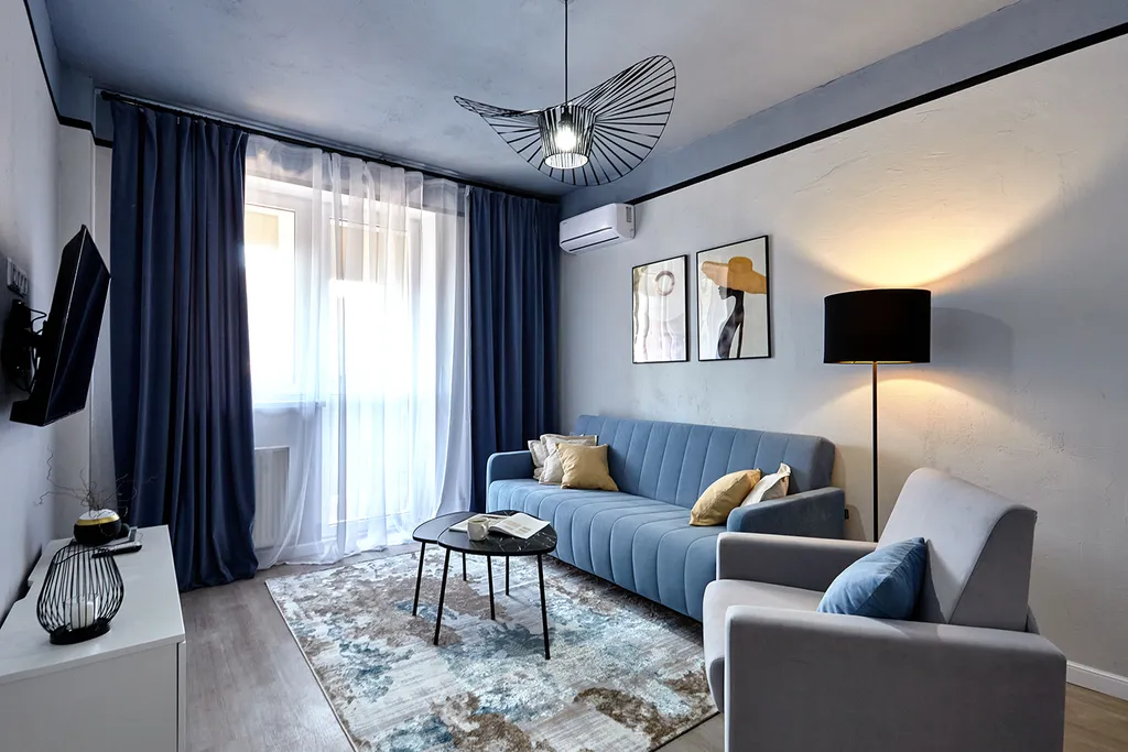 Квартира Двухкомнатные апартаменты Лазурный уголок — Краснодар