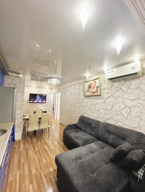 Красивая просторная 3-комнатная квартира с ремонтом