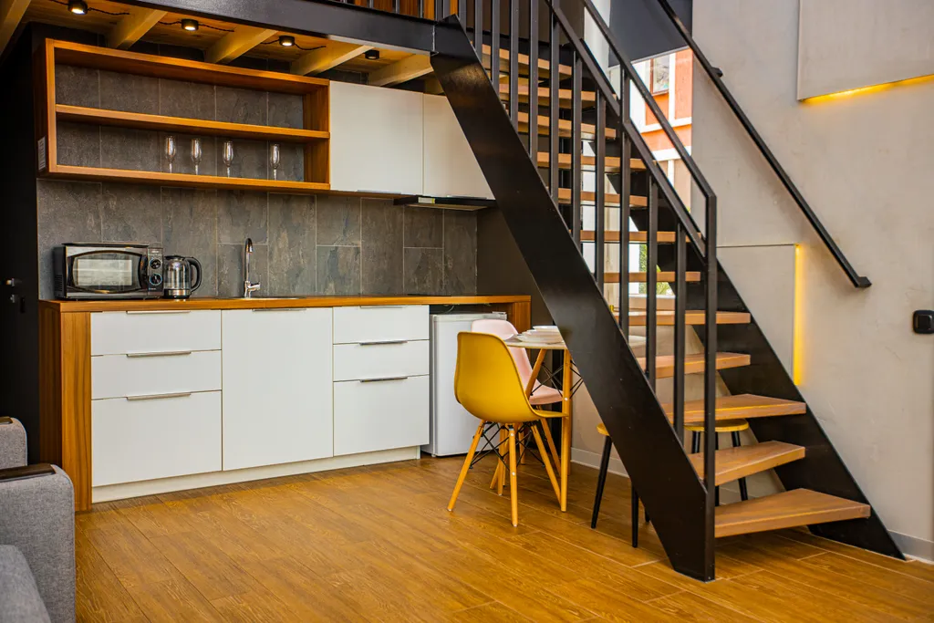 Квартира Апартаменты двухуровневые с кухней до 5 гостей — Сириус