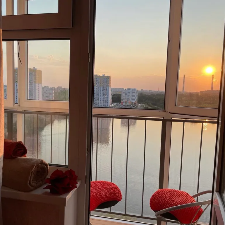 Апартаменты с видом на озеро