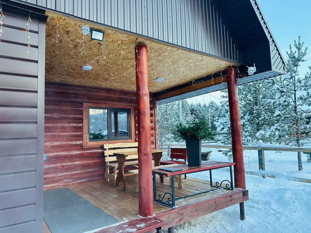Дом 60m2 — чан, кухня, Wi-Fi