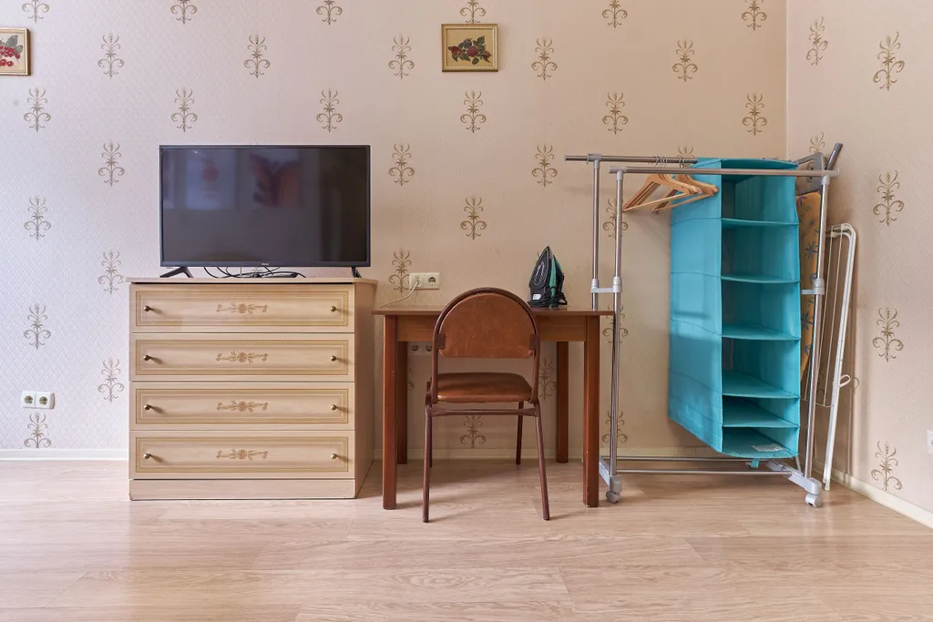 Студия с большой ванной в тихом районе у центра