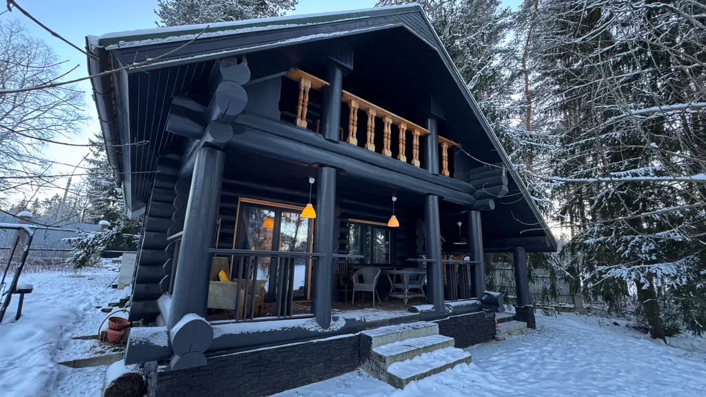 Коттедж Эко-дом у озера: отдых вдали от суеты — Лебяжье