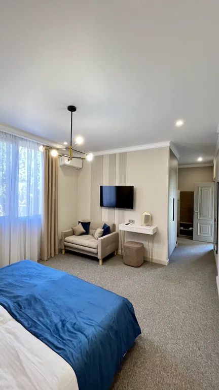 Коттедж с баней, бассейном и бунгало