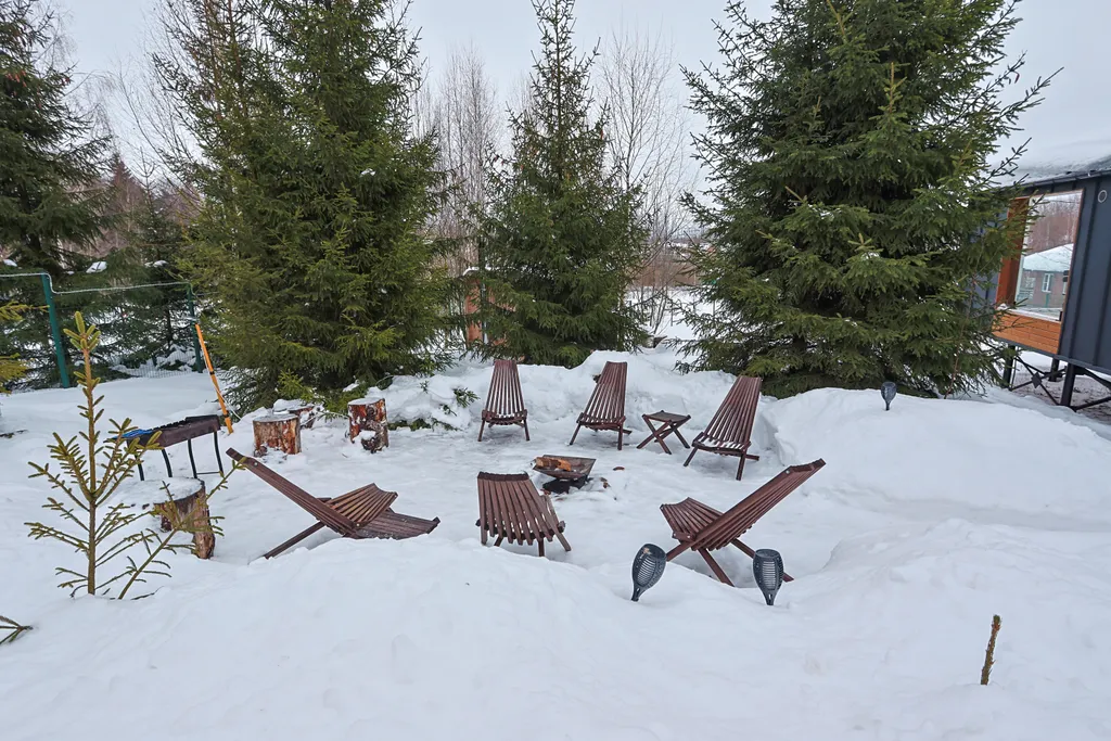 Коттедж с панорамными окнами Куско на Истринском водохранилище