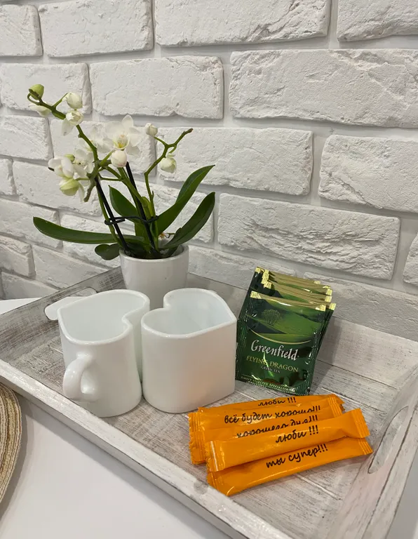 Уютная белая студия