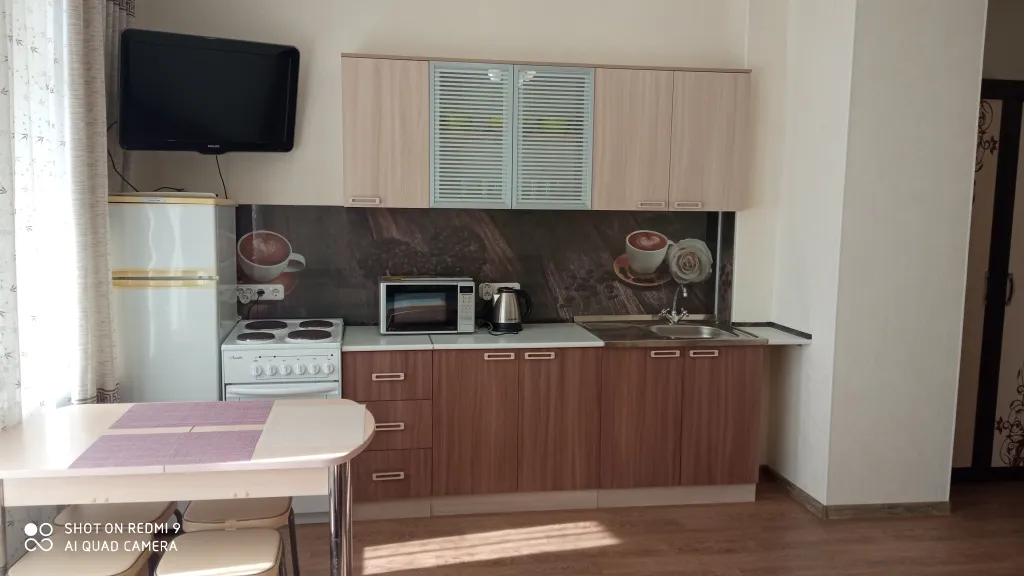 Уютная студия с видом на море