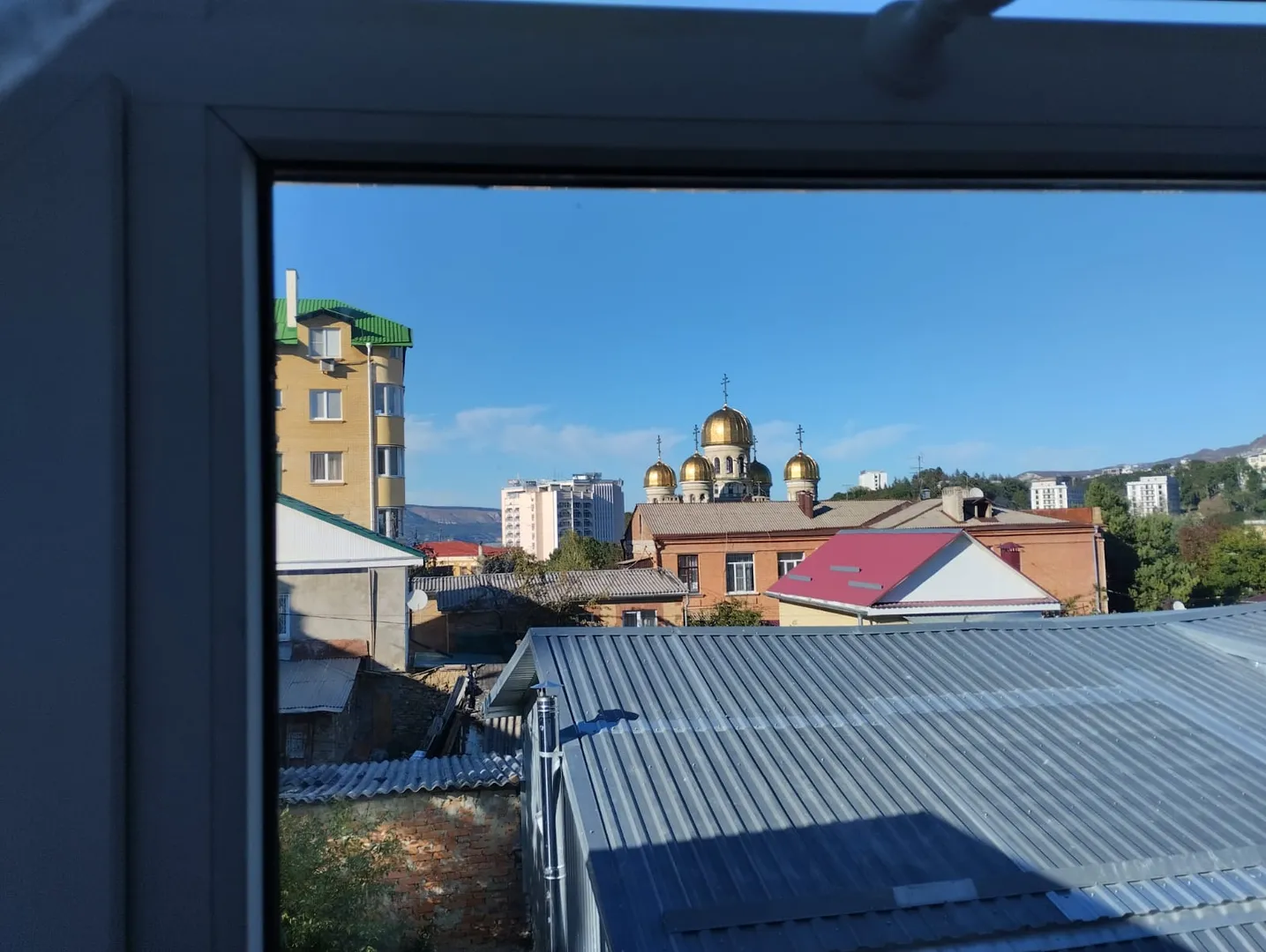 Вид из окна